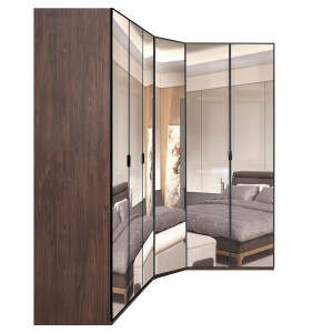 Loft 2Ad 90Lık 1Ad 45Lik Köşeli Gardırop - TepeHome (1)