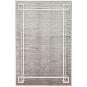 Luganolug07Grey Cream Dokuma Halı160X230 - TepeHome
