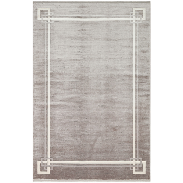 Luganolug07Greycream Dokuma Halı 200X300 - 1