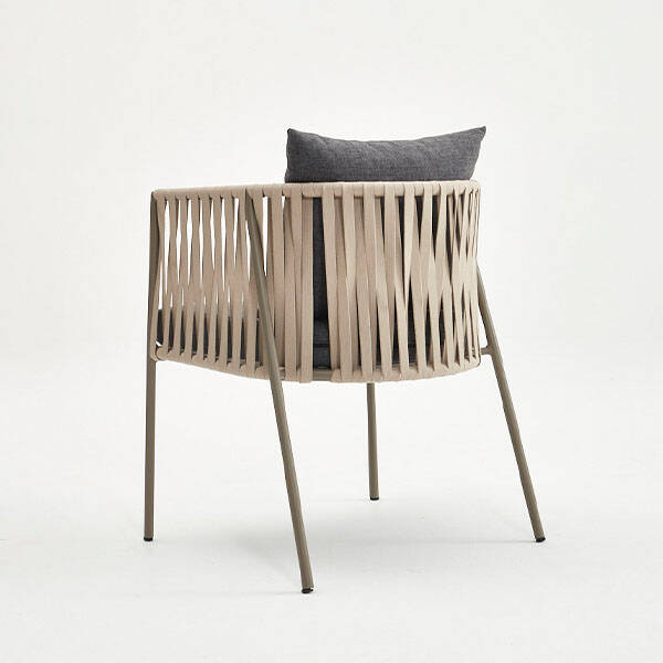 Maçka Alüminyum Rattan Örgü Koltuk - 4