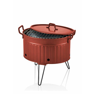 Mangal / Barbekü 37 X 44 X 31 Kırmızı - 1