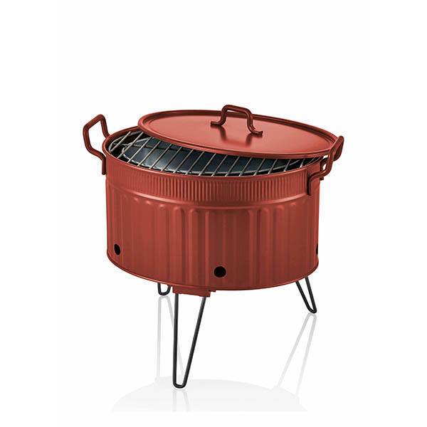 Mangal / Barbekü 37 X 44 X 31 Kırmızı - 1