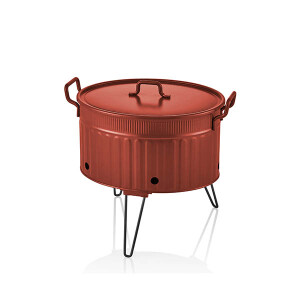 Mangal / Barbekü 37 X 44 X 31 Kırmızı - 3