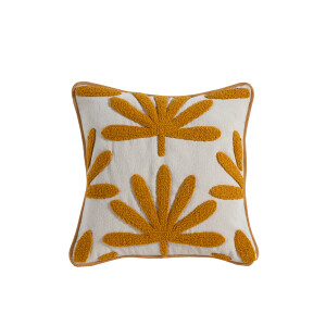 Maple Mustard Dekoratif Kırlent 43x43cm - TepeHome
