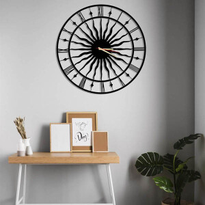 Mercur Metal Duvar Saati - TepeHome (1)