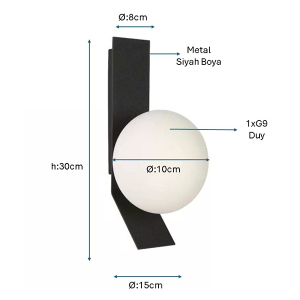 Modern Aplik 1241-ap-1bsy - TepeHome