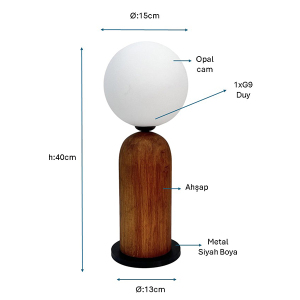 Modern Masa Lambası 1230-m1-bsy - TepeHome (1)