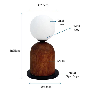 Modern Masa Lambası 1230-m2-bsy - TepeHome (1)