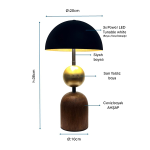 Modern Masa Lambası 1250-M-BSY - TepeHome