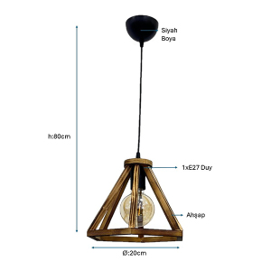 Modern Tekli Avize 1221-av-bsy - TepeHome