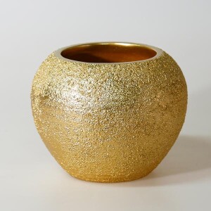 Morocco Küçük Vazo Altın - TepeHome
