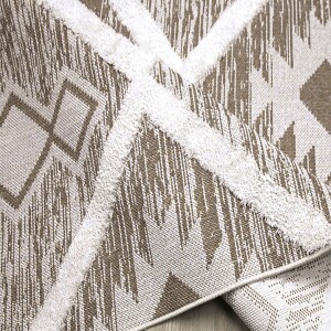 Moroccotton Krem Halı 22265A - 4