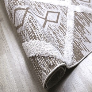 Moroccotton Krem Halı 22265A - 6