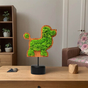 Mossy Dog Yosunlu Dekoratif Obje - 2