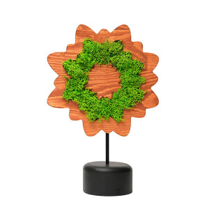 Mossy Flower Yosunlu Dekoratif Obje - TepeHome