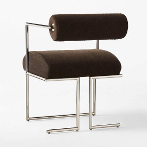 Motto Kahverengi Kumaş Sandalye - 4