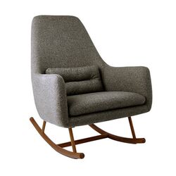 Myruf Sallanan Koltuk Koyu Kumaş - TepeHome