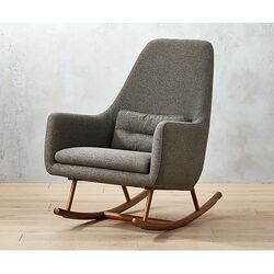 Myruf Sallanan Koltuk Koyu Kumaş - TepeHome (1)