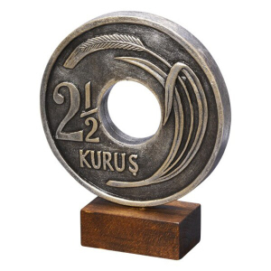 Nostalji Para Obje 2,5 Kuruş - TepeHome