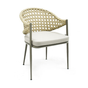 Bullet Rattan Örgü Sandalye - TepeHome