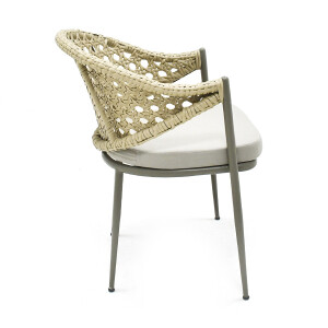 Bullet Rattan Örgü Sandalye - 4