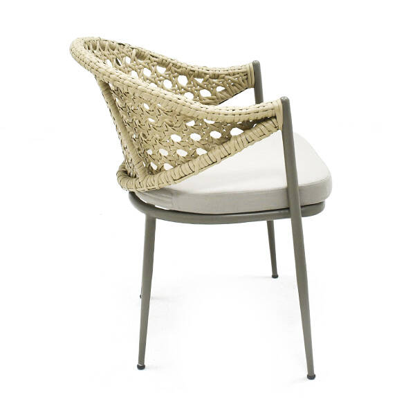 Bullet Rattan Örgü Sandalye - 4