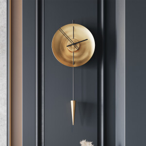 Orbiteskitmegold Dekoratif Duvar Saati - TepeHome (1)