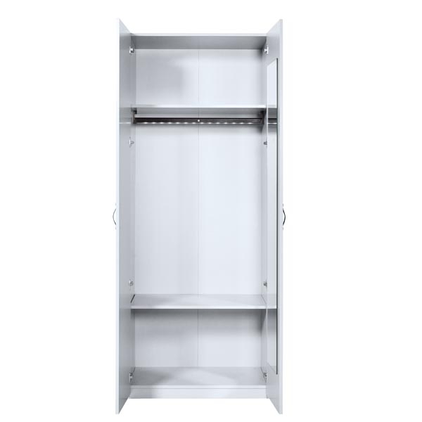 Orenda 2 Kapaklı Gardırop Beyaz - 4
