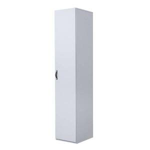 Orenda Tek Kapaklı Raflı Gardırop Beyaz - TepeHome