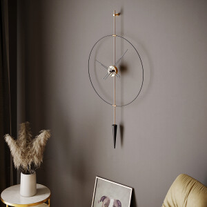 Pendulumplus60Gold Duvar Saati - TepeHome