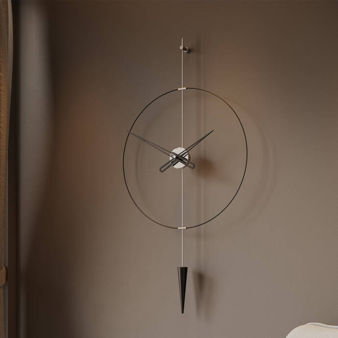 Pendulumplus60Silver Duvar Saati - 1