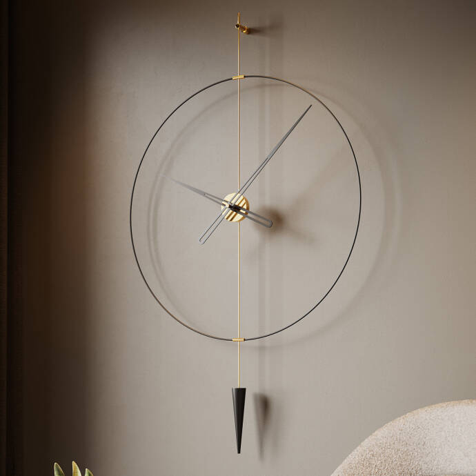 Pendulumplus90Gold Duvar Saati - 1