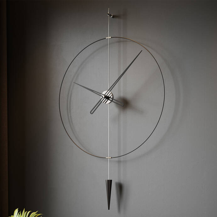 Pendulumplus90Silver Duvar Saati - 1