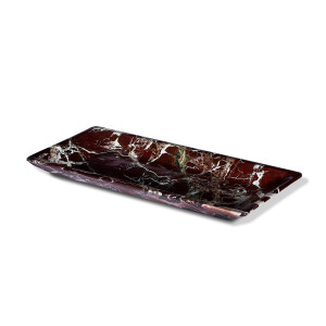 Plate Mermer Sunumluk Kırmızı - TepeHome (1)