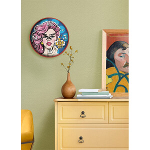 Popart Duvar Saati 30 cm - TepeHome