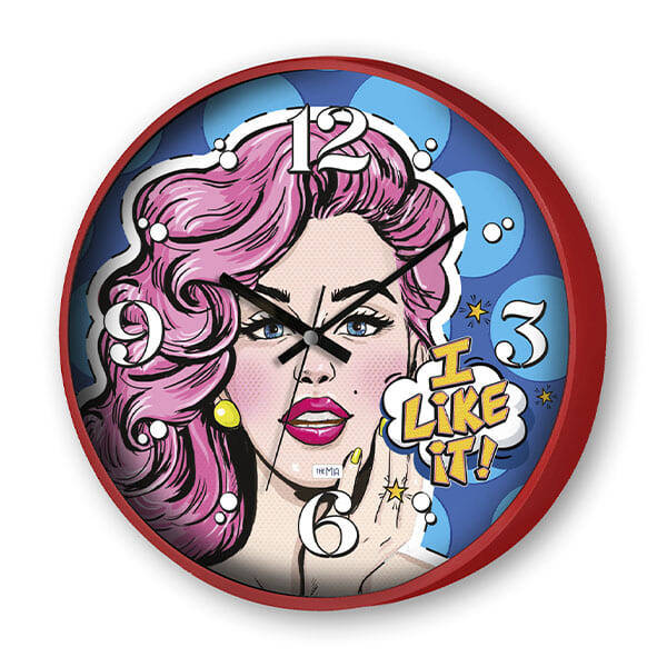 Popart Duvar Saati 30 cm - 2
