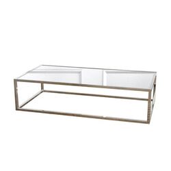 Potrica Orta Sehpa, Paslanmaz Ayak, Şeff - TepeHome