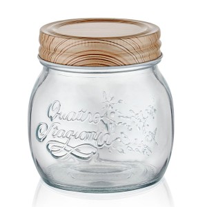 Quatrio Cam Kavanoz 9 Cm- 260 Ml - TepeHome (1)