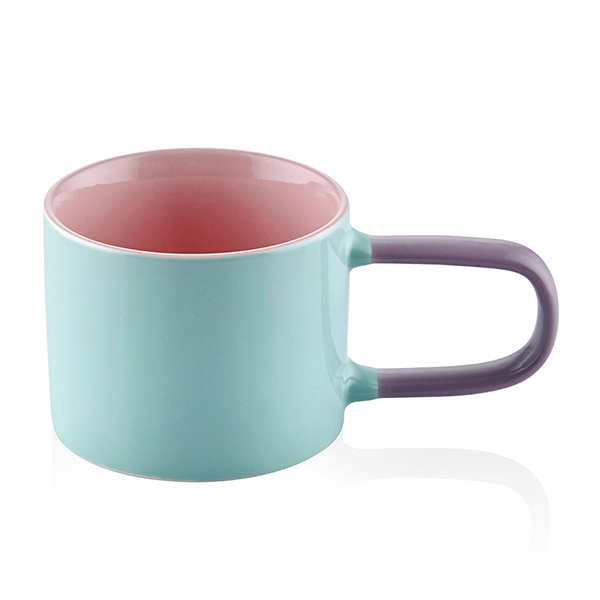 Rainbow Porselen Kupa Yeşil 270 ml - 1