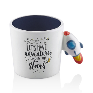 Rocket Kulplu Kupa 450 ml - TepeHome