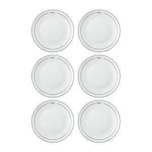 Round Pasta Tabağı 6 Kişilik - TepeHome