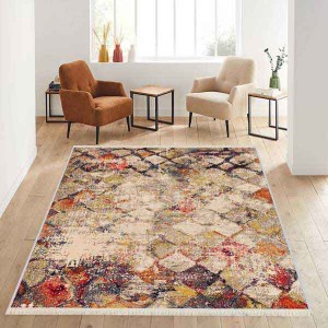 Saçaklı Salon Halısı 100 x 150cm - TepeHome