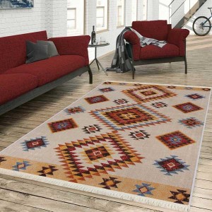 Saçaklı Salon Halısı 100 x 300cm - TepeHome