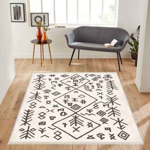Saçaklı Salon Halısı 100 x 300cm - TepeHome