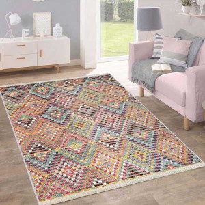 Saçaklı Salon Halısı 100 x 300cm - TepeHome