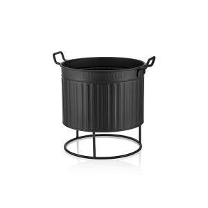 Saksı 38 x 37 Cm Siyah - TepeHome