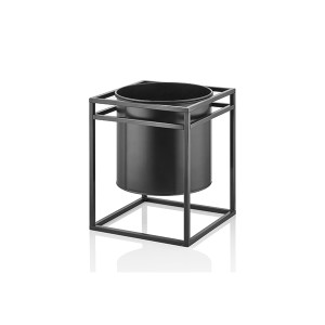 Saksı 45 x 35 x 35 Cm Siyah - TepeHome