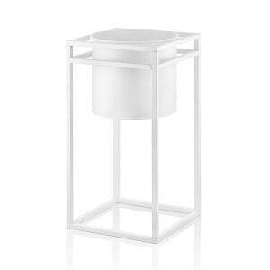 Saksı 60 x 30 x 30 Cm Beyaz - TepeHome (1)