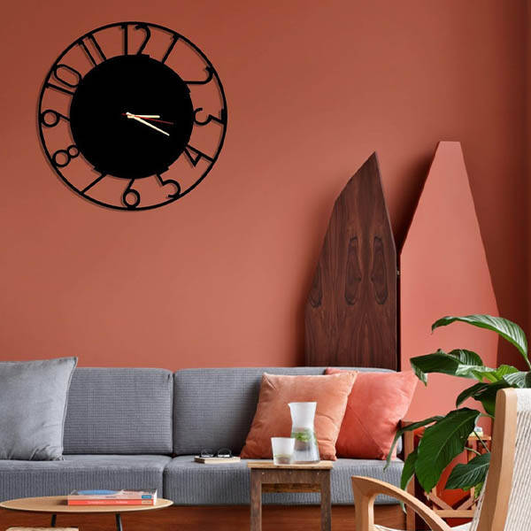 Salcedo Metal Duvar Saati 70x70 - 3