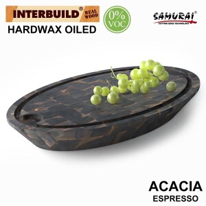 Samuraı Akasya Kesme Tahtası Espresso - TepeHome (1)